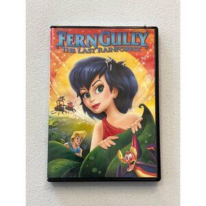 FernGully: The Last Rainforest 1992 DVD Animated Adventure Movie Pre-Owned